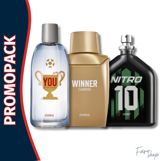 PROMOPACK PERFUME NITRO + WINNER CHAMPION + YOU