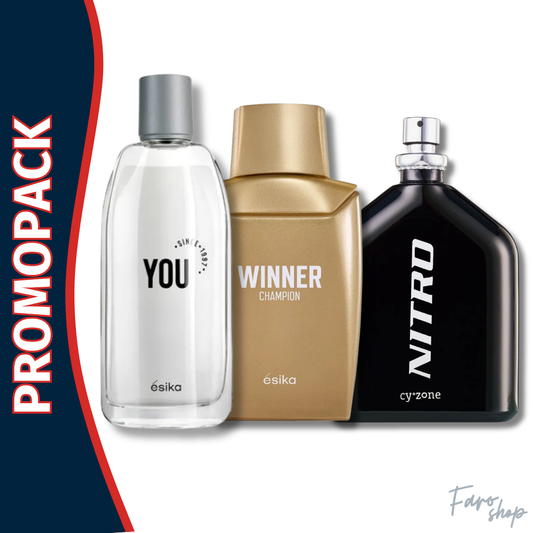 PROMOPACK PERFUME NITRO + WINNER CHAMPION + YOU