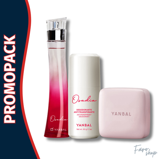 PROMOPACK PERFUME OSADIA + DESODORANTE + JABON EN BARRA