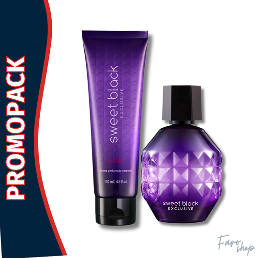 PROMOPACK PERFUME SWEET BLACK EXCLUSIVE + CREMA PERFUMADA