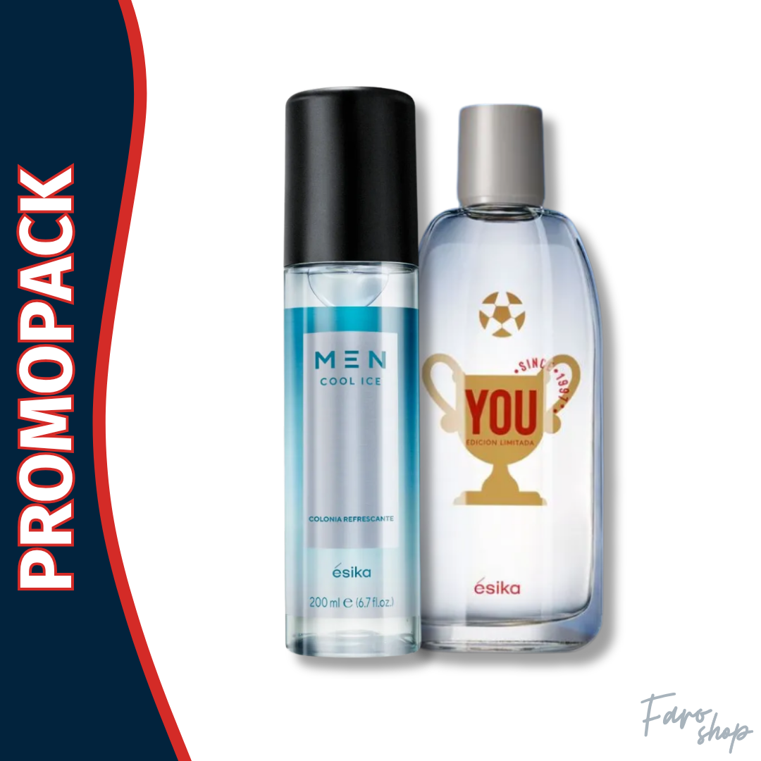 PROMOPACK PERFUME YOU + COLONIA MEN COOL ICE