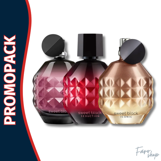 PROMOPACK SWEET BLACK + SEDUCTION + ICONIC