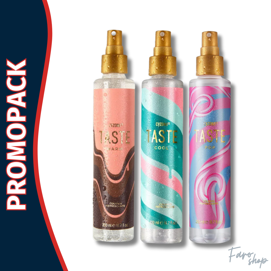 PROMOPACK 3 SPLASH TASTE