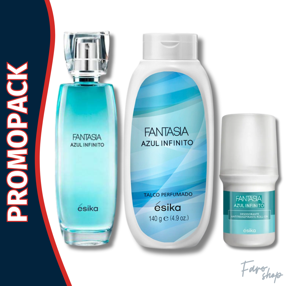 PROMOPACK PERFUME FANTASIA + TALCO + DESODORANTE