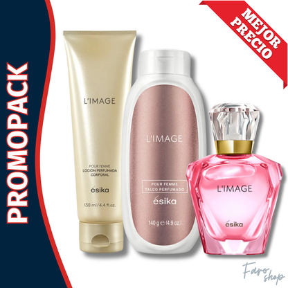 PROMOPACK PERFUME LIMAGE + CREMA PERFUMADA + TALCO PERFUMADO