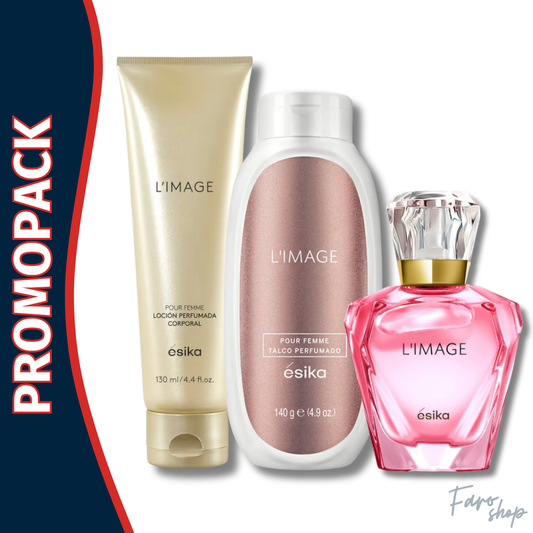 PROMOPACK PERFUME LIMAGE + CREMA PERFUMADA + TALCO PERFUMADO