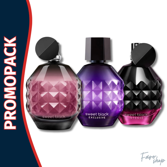 PROMOPACK SWEET BLACK + INTENSE + EXCLUSIVE