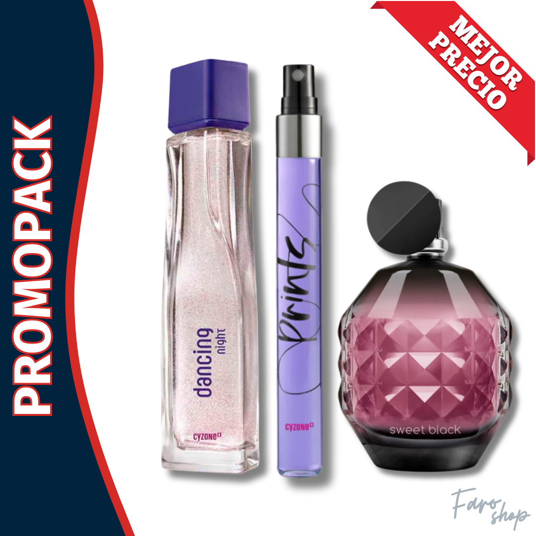 PROMOPACK DANCING NIGH + PRINTS + SWEET BLACK
