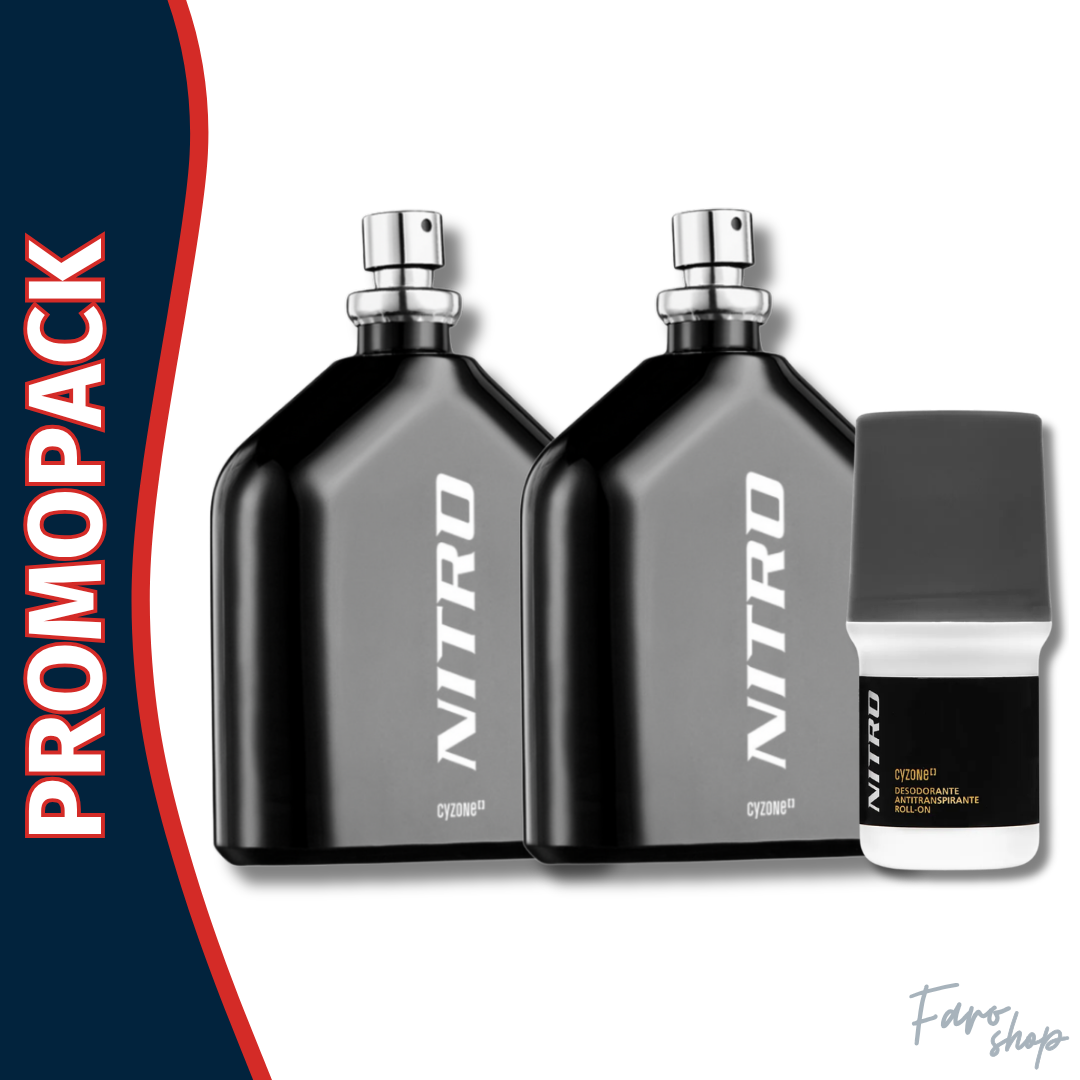 PROMOPACK 2 PERFUMES NITRO + DESODORANTE