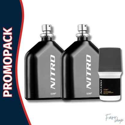 PROMOPACK 2 PERFUMES NITRO + DESODORANTE