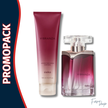 PROMOPACK PERFUME VIBRANZA + CREMA PERFUMADA