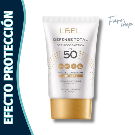 PROTECTOR SOLAR FACIAL DEFENSE TOTAL FPS50 ANTI-EDAD 30ML