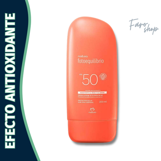PROTECTOR SOLAR CORPORAL FPS 50 NATURA