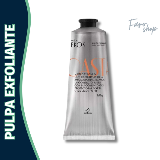 PULPA EXFOLIANTE PARA MANOS Y PIES EKOS CASTAÑA