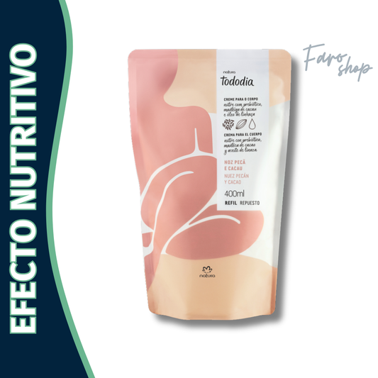 REPUESTO CREMA NUTRITIVA CORPORAL NUEZ PECÁN Y CACAO