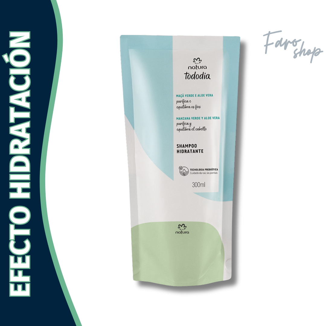 REPUESTO SHAMPOO TODODIA HIDRATANTE MANZANA VERDE Y ALOE VERA
