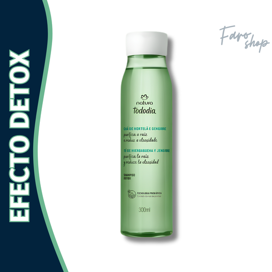 SHAMPOO TODODIA DETOX TÉ DE HIERBABUENA Y JENGIBRE