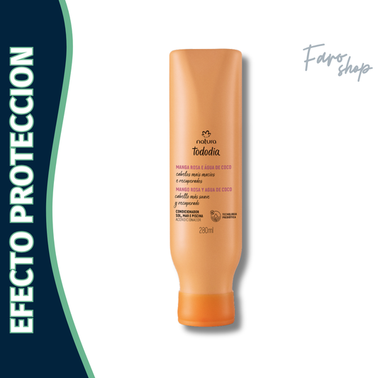 ACONDICIONADOR TODODIA SOL, MAR Y PISCINA MANGA ROSA Y AGUA DE COCO