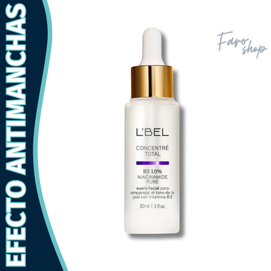 SUERO FACIAL NIACINAMIDA 10% PURA ANTIMANCHAS CON VITAMINA B3