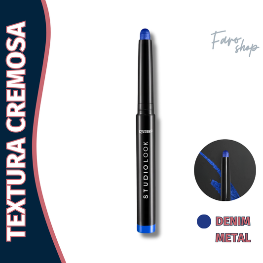 SOMBRA RETRACTIL PARA OJOS EYES TO GO - Denim Metal