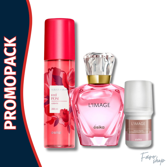 PROMOPACK LIMAGE + SPLASH RED ROSE + DESODORANTE