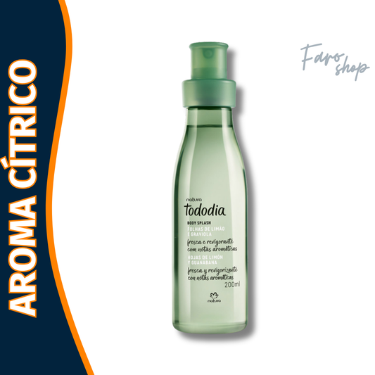 COLONIA SPRAY TODODIA HOJAS DE LIMON Y GUANABANA