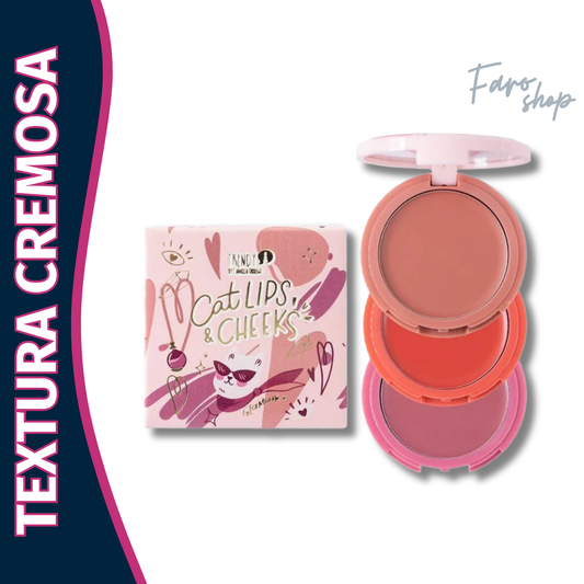 TORRE CAT PARA LABIOS Y MEJILLAS