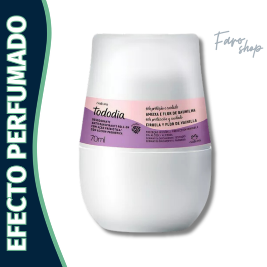 DESODORANTE ROLL-ON TODODIA CIRUELA Y FLOR DE VAINILLA