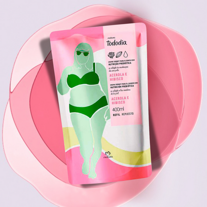 REPUESTO CREMA NUTRITIVA CORPORAL ACEROLA E HIBISCO