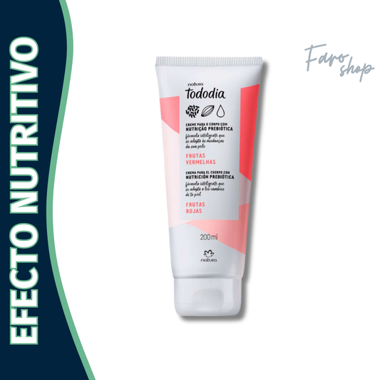 CREMA PARA EL CUERPO TODODIA FRUTAS ROJAS 200ML