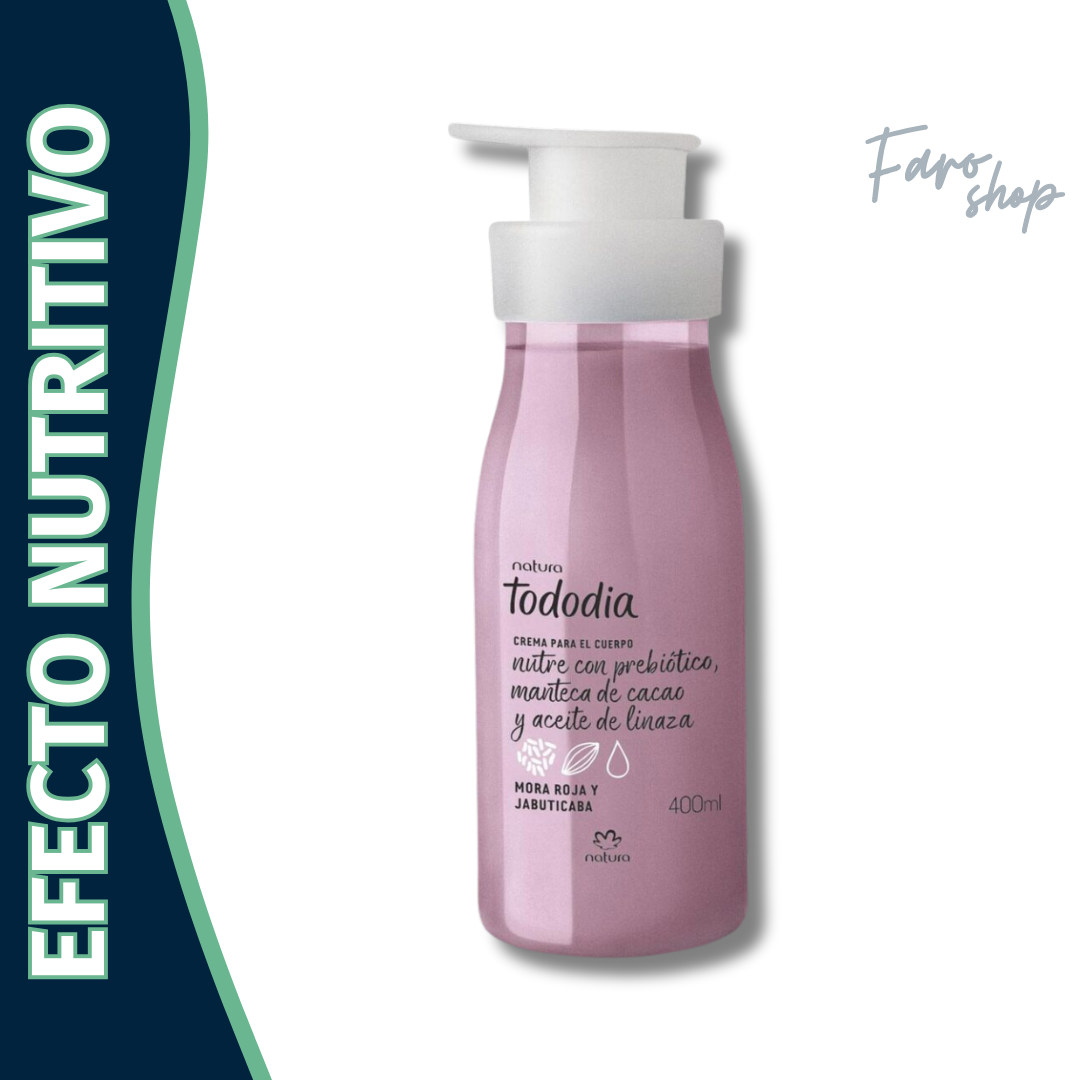CREMA PARA EL CUERPO TODODIA MORA Y JABUTICABA