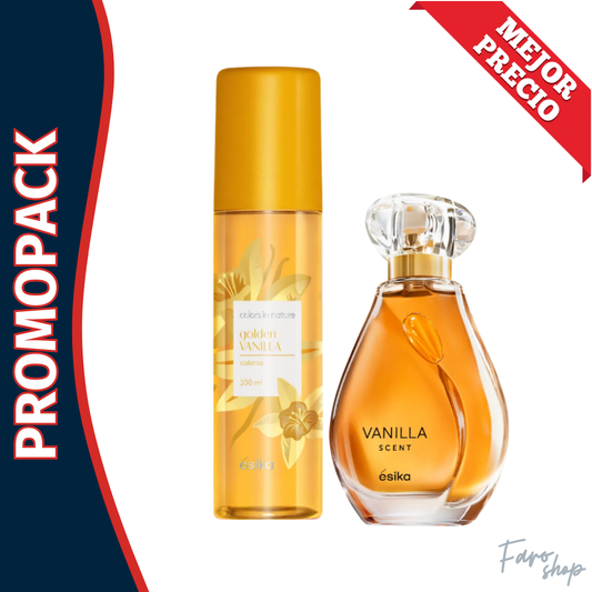 PROMOPACK PERFUME VANILLA + SPLASH GOLDEN VANILLA
