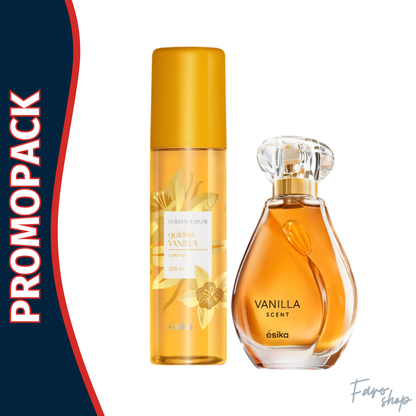 PROMOPACK PERFUME VANILLA + SPLASH GOLDEN VANILLA
