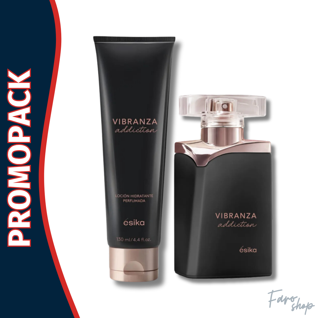 PROMOPACK PERFUME VIBRANZA ADDICTION + CREMA PERFUMADA