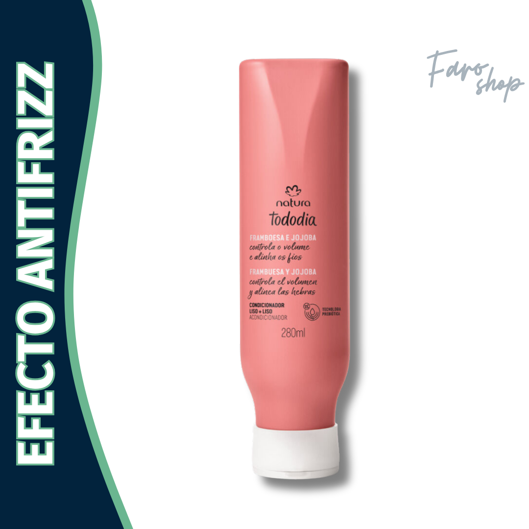 ACONDICIONADOR TODODIA LISO + LISO FRAMBUESA Y JOJOBA