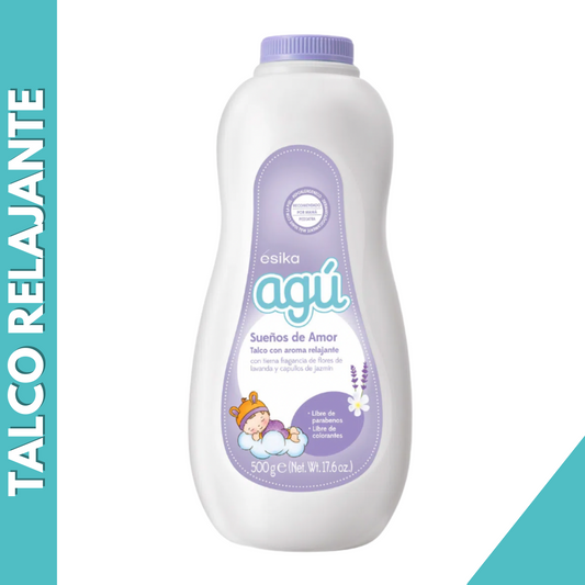 TALCO AGU CON AROMA RELAJANTE SUEÑOS DE AMOR